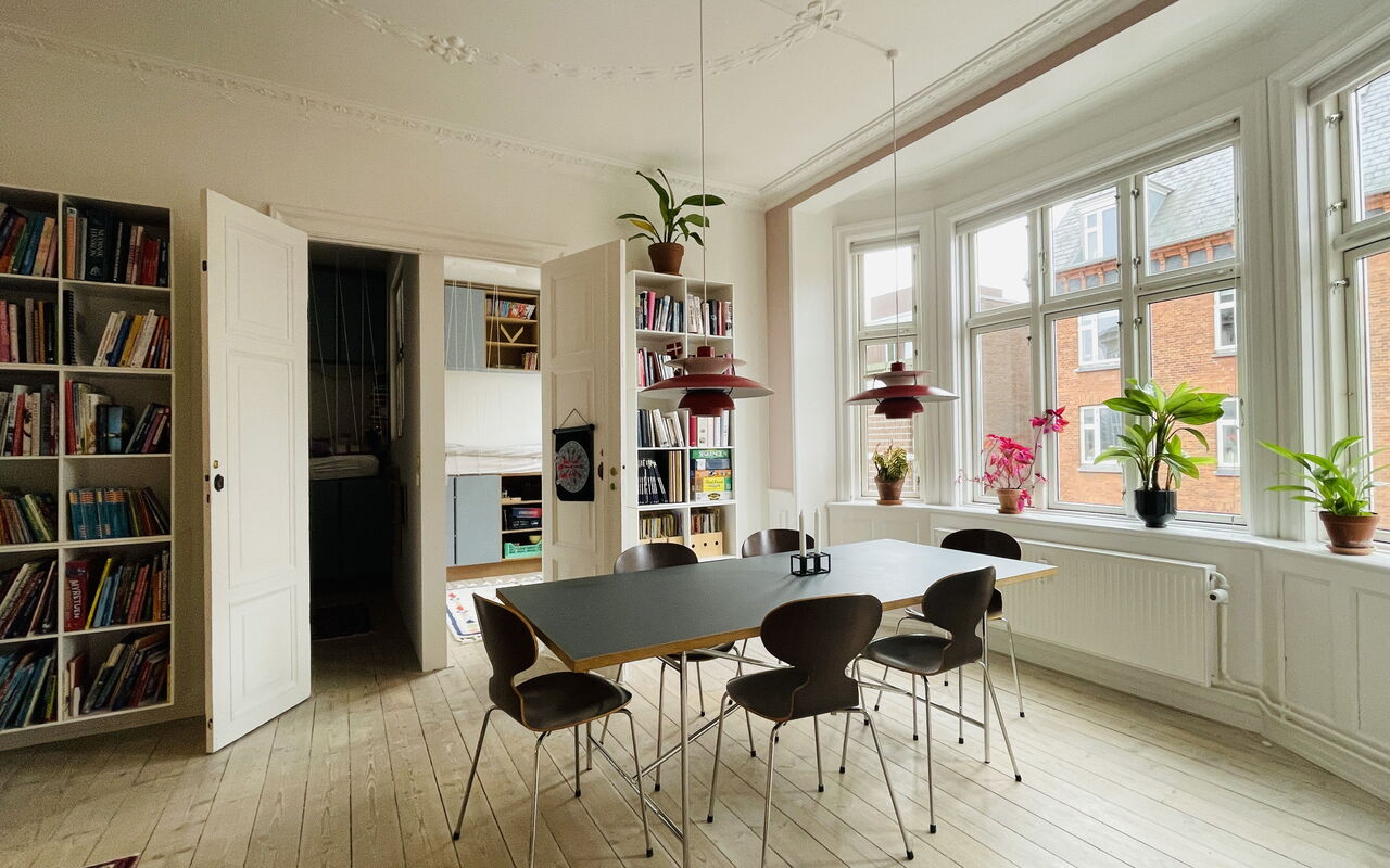 Østerbro - 3br - 6 People - Close To Metro: Lunchrum