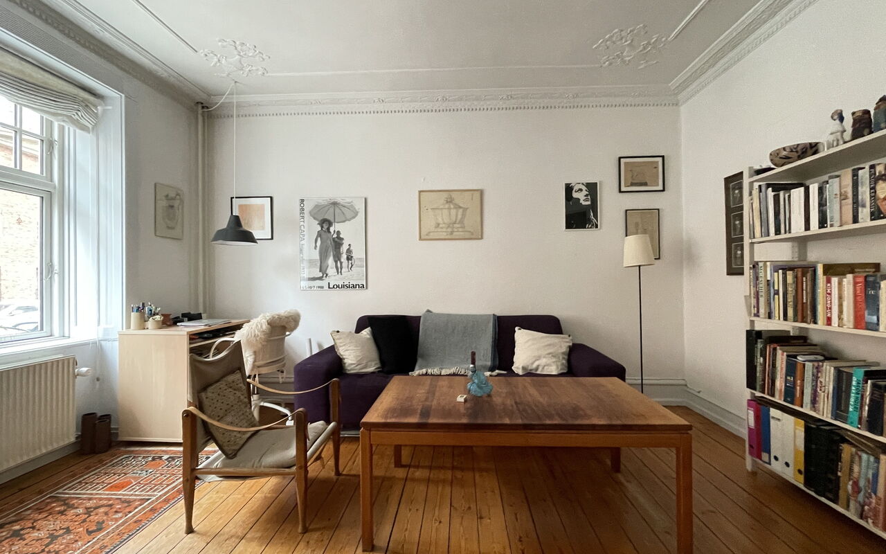 Østerbro - 4 People - 1 Br- Metro: Vardagsrum