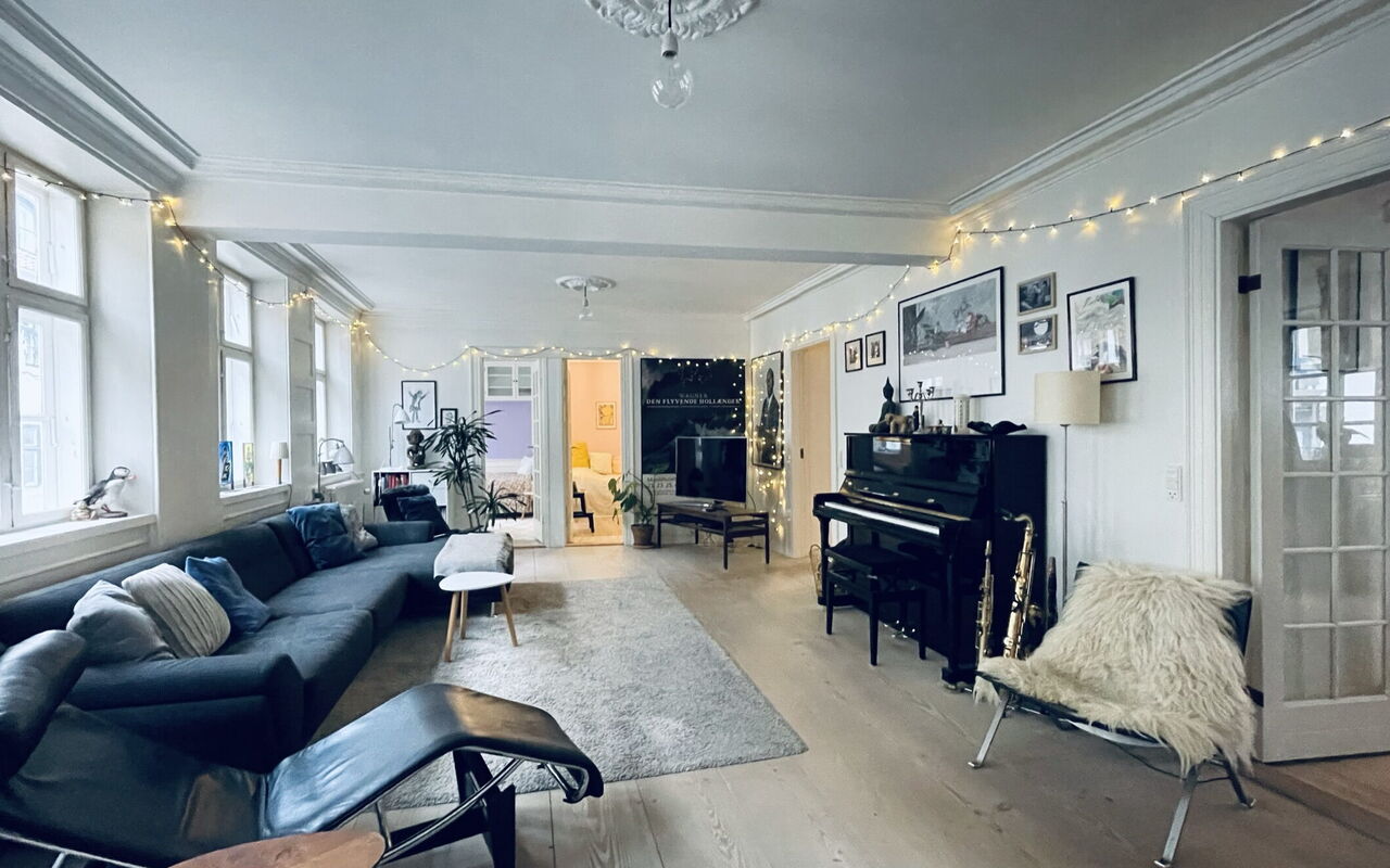 Fiolstræde - Family House On The Pedestrian Street: Vardagsrum